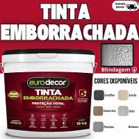 Tinta Emborrachada 18kg Contra Infiltração Fissura Trincas Gelo - 3