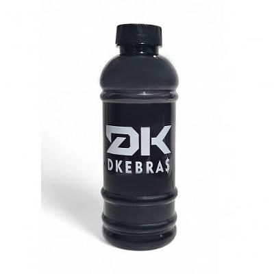 Garrafa Galão De água 500ml Dk Dkebras Treino Fitness Rosca Preto