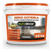 Zero Goteira Manta Liquida 3,6kg Contra Fissuras E Trincas Cinza Grafite - 1