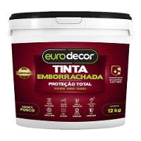 Tinta Emborrachada 12kg Contra Infiltração Fissura Trincas Cinza Concreto - 1