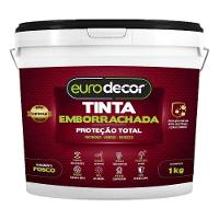 Tinta Emborrachada 1kg Contra Infiltração Fissura Trincas Cinza Concreto - 1