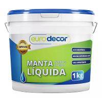 Manta Líquida 1kg Contra Infiltração Trincas Fissuras Cinza Crõmio - 1