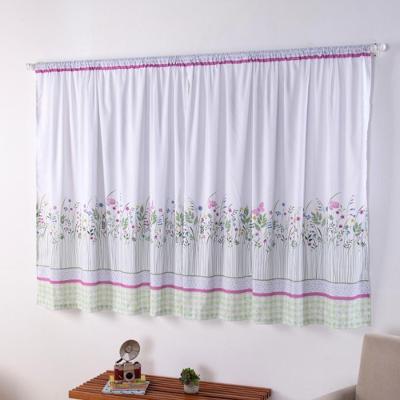 Cortina Juvenil Girl Estampada 2,00m Largura X 1,50m Altura - Jardim - 100% Poliéster