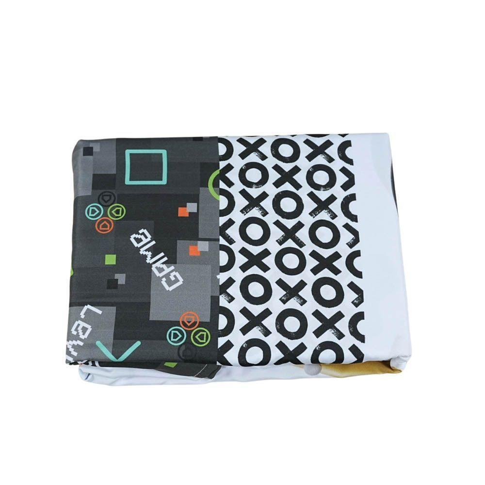 Cortina Juvenil Boy Estampada 2,00m Largura X 1,50m Altura - Games - 100% Poliéster - 5