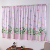 Cortina Juvenil Girl Estampada 2,00m Largura X 1,50m Altura - Libélula - 100% Poliéster - 1