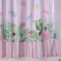 Cortina Juvenil Girl Estampada 2,00m Largura X 1,50m Altura - Libélula - 100% Poliéster - 2