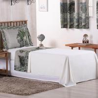 Jogo De Lençol Juvenil Boy 3 Peças Micropercal 300 Fios Estampado - Dinossauro - 100% Poliéster