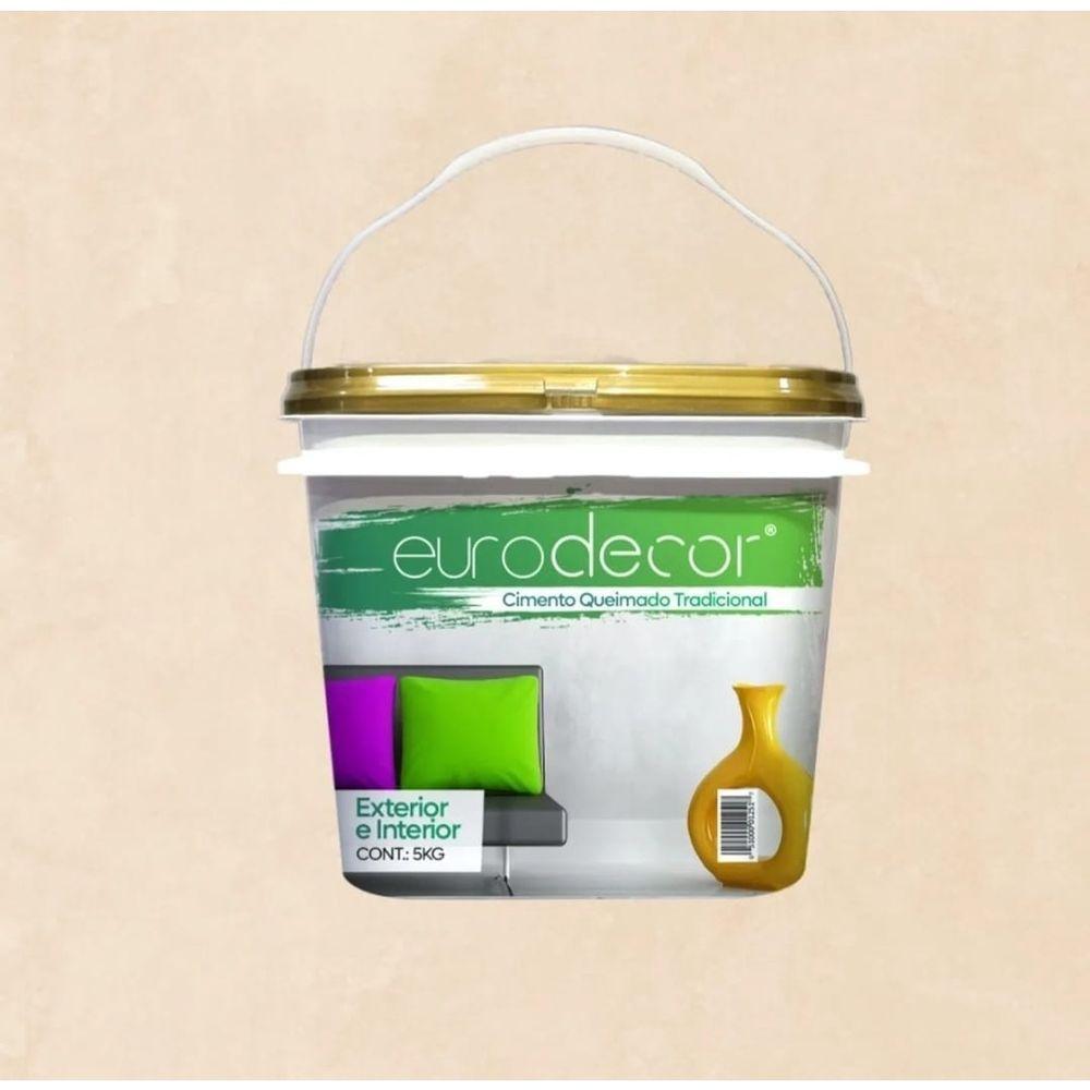 Cimento Queimado Pronto Eurodecor Egito 5kg - 2
