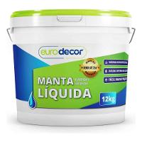 Manta Líquida 12kg Contra Infiltração Trincas Fissuras Preta - 1