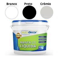 Manta Líquida 1kg Contra Infiltração Trincas Fissuras Preta - 2
