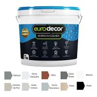 Borracha Liquida 1kg Flexível Solução Mofo Impermeabilização Acabamento Acetinado Cinza Crômio - 2