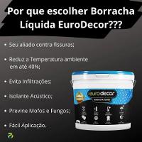 Borracha Liquida 12kg Flexível Solução Mofo Impermeabilização Acabamento Acetinado Cinza Crômio - 3