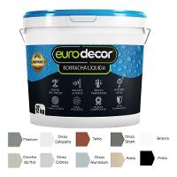 Borracha Liquida 12kg Flexível Solução Mofo Impermeabilização Acabamento Acetinado Cinza Shark - 2