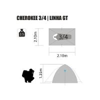 Barraca Cherokee Gt 3-4 Pessoas - Nautika - 3