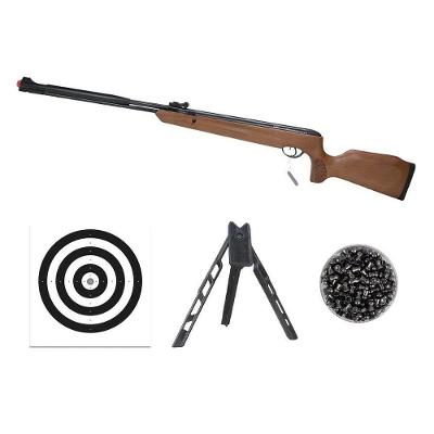 Equipamento De Pressão Naja 2.0 Wood Madeira 4,5 Gas Ram Nitro