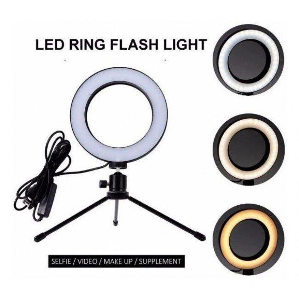 Iluminador Ring Light Selfie De LED - 8 - 2