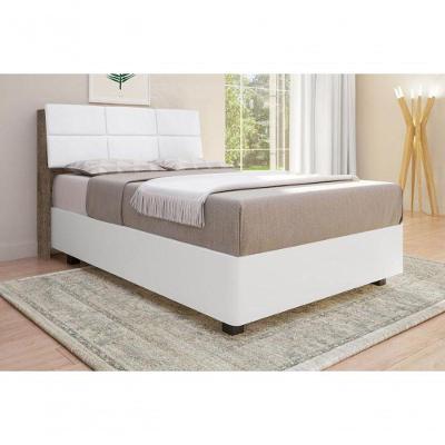 Cabeceira Estofada Yasminne Queen Chocolate