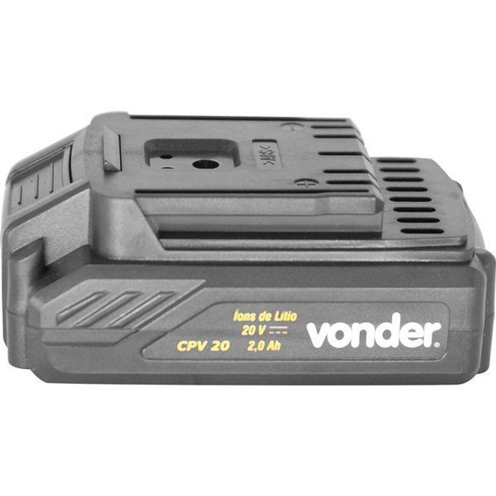 Bateria 20V 2.0ah Para Lavadora Lbv200 Para Compr Cpv20 Vonder - 2
