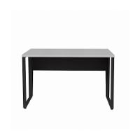 Escrivaninha Mesa De Escritório 120cm Multimóveis Cr25327 Cinza Preto - 6