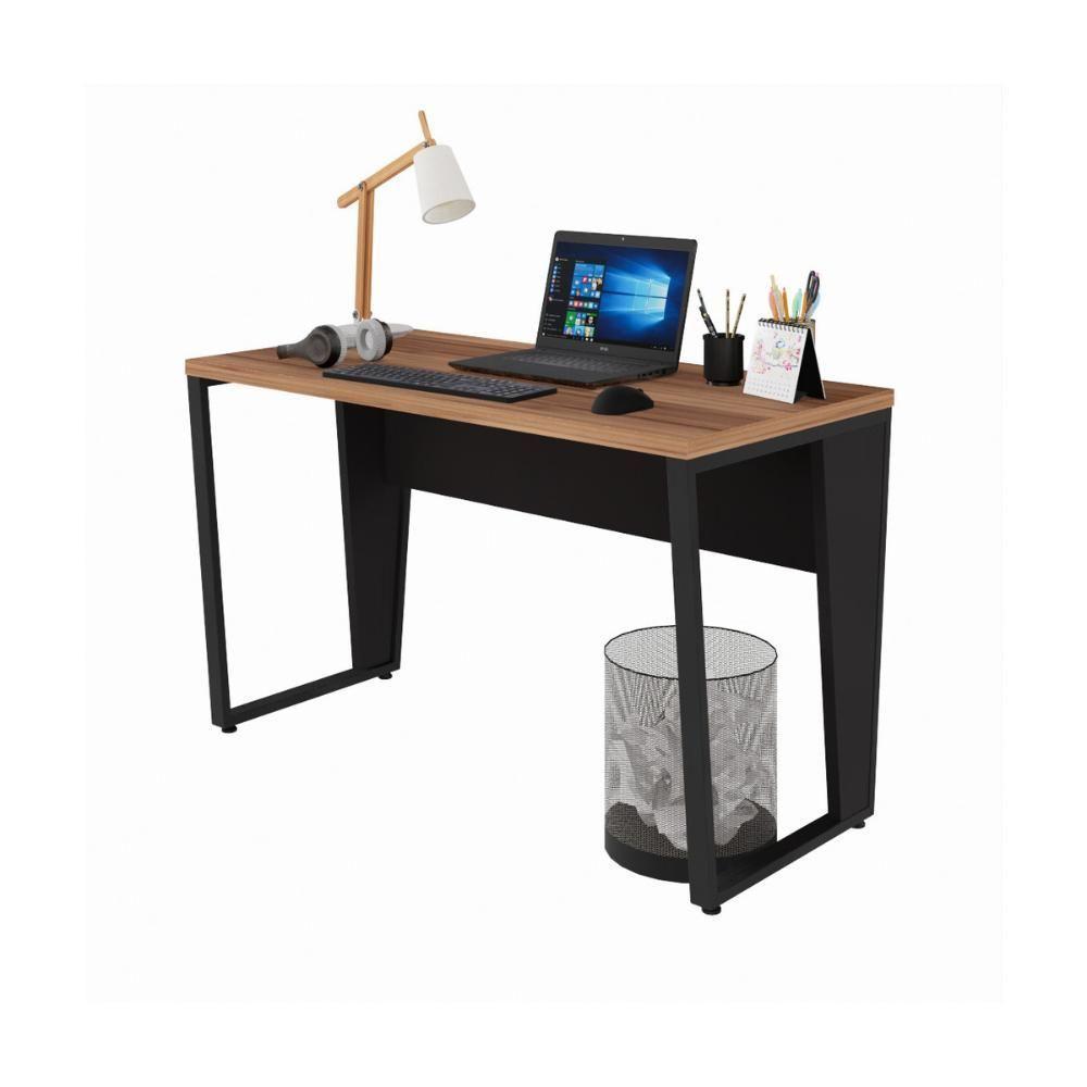 Escrivaninha Mesa De Escritório 120cm Multimóveis Cr25327 Sevilha Preto - 3