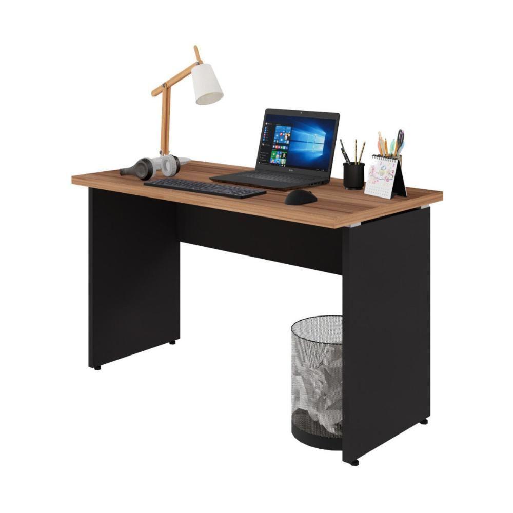 Escrivaninha Mesa De Escritório 120cm Multimóveis Cr25312 Sevilha Preto - 2