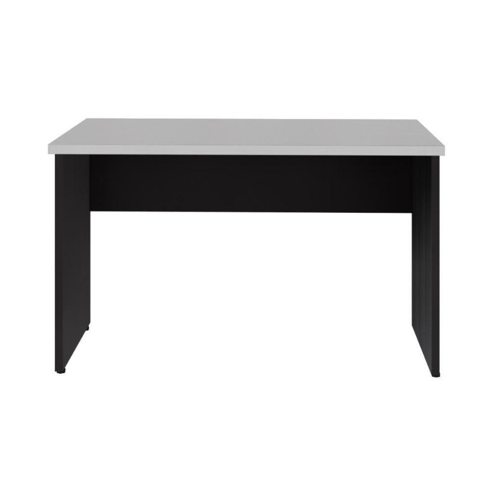 Escrivaninha Mesa De Escritório 120cm Multimóveis Cr25312 Cinza Preto - 6