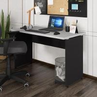 Escrivaninha Mesa De Escritório 120cm Multimóveis Cr25312 Cinza Preto - 1