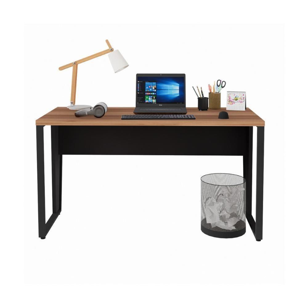 Escrivaninha Mesa De Escritório 135cm Multimóveis Cr25328 Sevilha Preto - 5