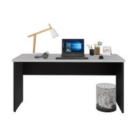 Escrivaninha Mesa De Escritório 150cm Multimóveis Cr25318 Cinza Preto - 5