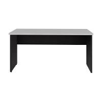 Escrivaninha Mesa De Escritório 150cm Multimóveis Cr25318 Cinza Preto - 6