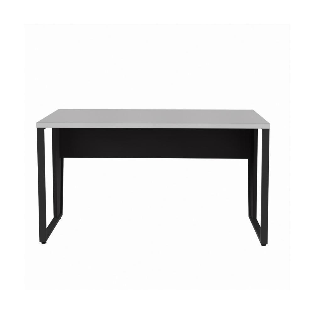 Escrivaninha Mesa De Escritório 135cm Multimóveis Cr25328 Cinza Preto - 6