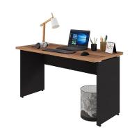 Escrivaninha Mesa De Escritório 135cm Multimóveis Cr25315 Sevilha Preto