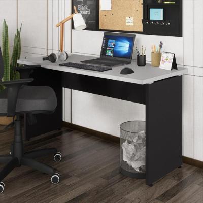 Mesa de Escritório Retangular CR25315 Moderno MDF 135cm Preto