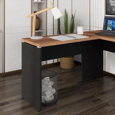 Mesa De Escritório Auxiliar 90cm Multimóveis Cr25305 Sevilha Preto