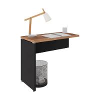 Mesa De Escritório Auxiliar 90cm Multimóveis Cr25305 Sevilha Preto - 2