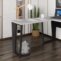 Mesa De Escritório Auxiliar 90cm Multimóveis Cr25306 Cinza Preto - 1