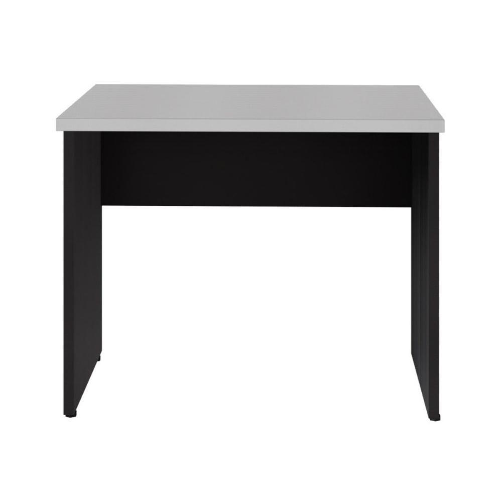 Escrivaninha Mesa Escritório 90cm Multimóveis Cr25319 Cinza Preto - 6