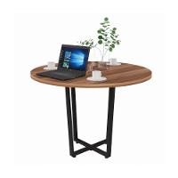 Mesa Escritório De Reunião 110cm Redonda Multimóveis Cr25331 Sevilha Preto - 3