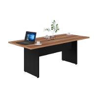 Mesa De Escritório Reunião 200cm Multimóveis Cr25333 Sevilha Preto - 2