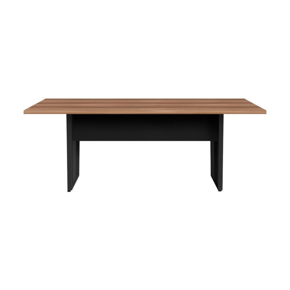 Mesa De Escritório Reunião 200cm Multimóveis Cr25332 Sevilha Preto - 6