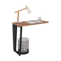Mesa De Escritório Auxiliar 90cm Multimóveis Cr25306 Sevilha Preto - 2