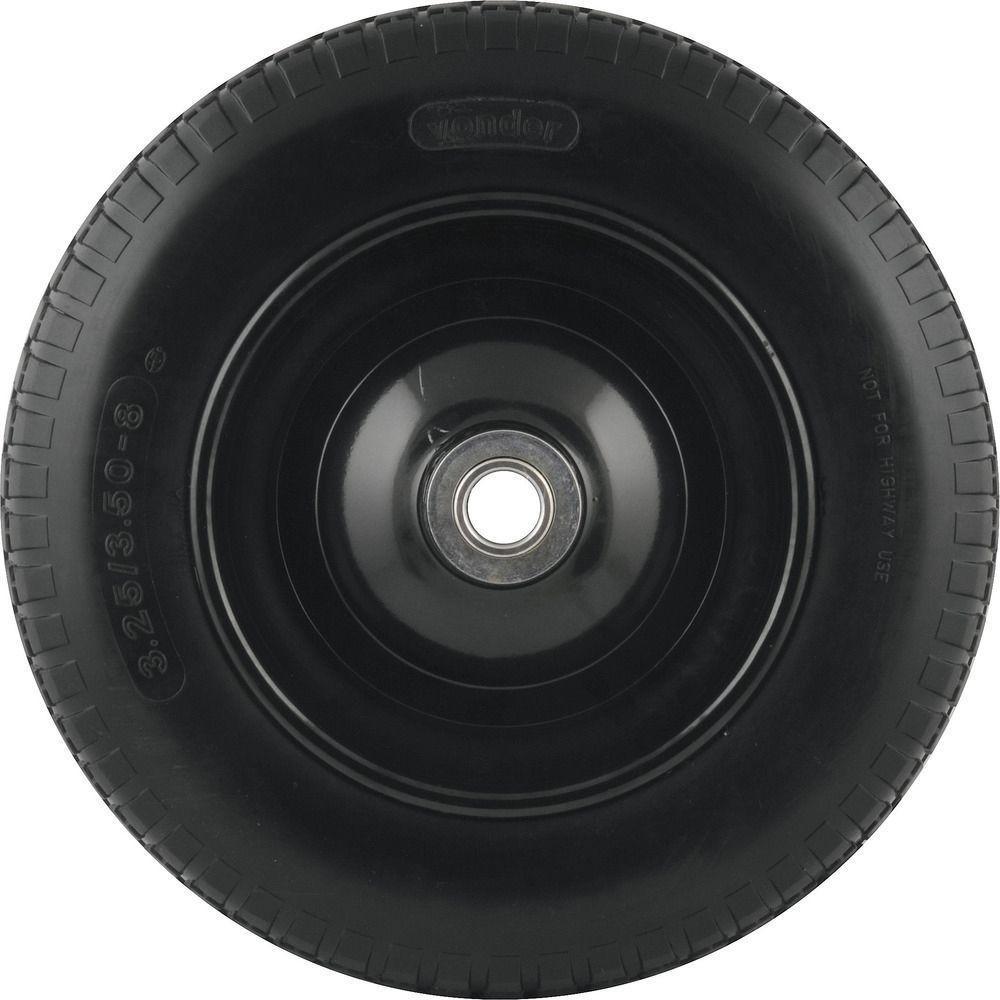 Roda Completa Com Pneu Maciço Furo De 1" - Vonder - 1