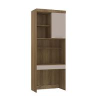 Bancada De Estudos Modulada 1 Porta 90cm Veneza Luciane Móve Avelã Pf/cinammon Pf - 1