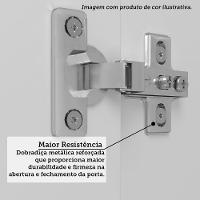 Bancada De Estudos Modulada 1 Porta 90cm Veneza Luciane Móve Avelã Pf/cinammon Pf - 9