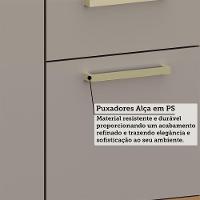 Balcão De Cozinha Para Pia 3 Pts Sem Tampo 120cm Duna Lucian Freijó/cinammon - 5