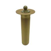 Válvula Escoamento Lavatório Banheiro Longa Para Cuba Sobrepor Dourado Gold Fosco Luxo Metal 7/8 - 1