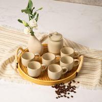 Bandeja Copa E Cia Rattan Circular Com Alça Grande - 2