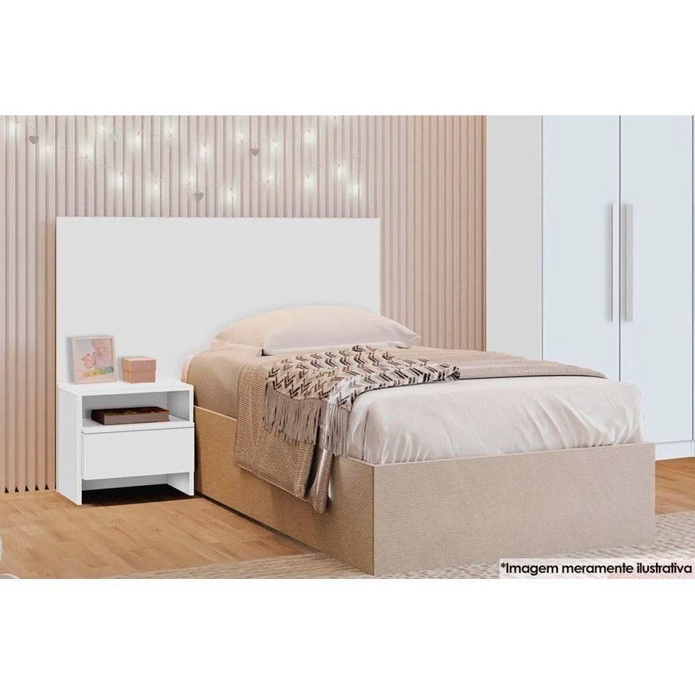 Cabeceira Cama Box Madeirado Solteiro Prime C- 1 Mesa E 1 Gaveta Cumaru-fendi 25 - Novo Horizonte - 3