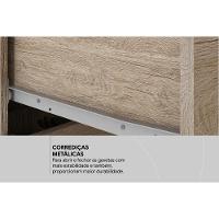 Gaveteiro P- Escritório Presence C- 4 Gavetas Amêndola Touch - Demóbile - 6