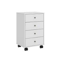 Gaveteiro P- Escritório Presence C- 4 Gavetas Amêndola Touch - Demóbile - 9